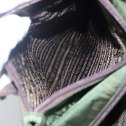 Prada Vintage Handbag Tessuto, KHAKI, NYLON, Handbag
