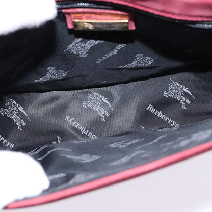 Burberry Vintage Crossbody Bag Suede, PINK, SUEDE, Shoulder bag