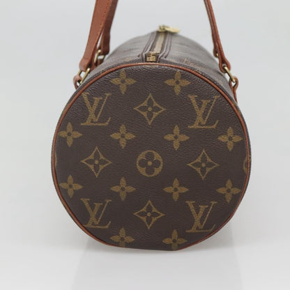 Louis Vuitton Papillon Handbag Monogram Canvas, BROWN, CANVAS, Handbag