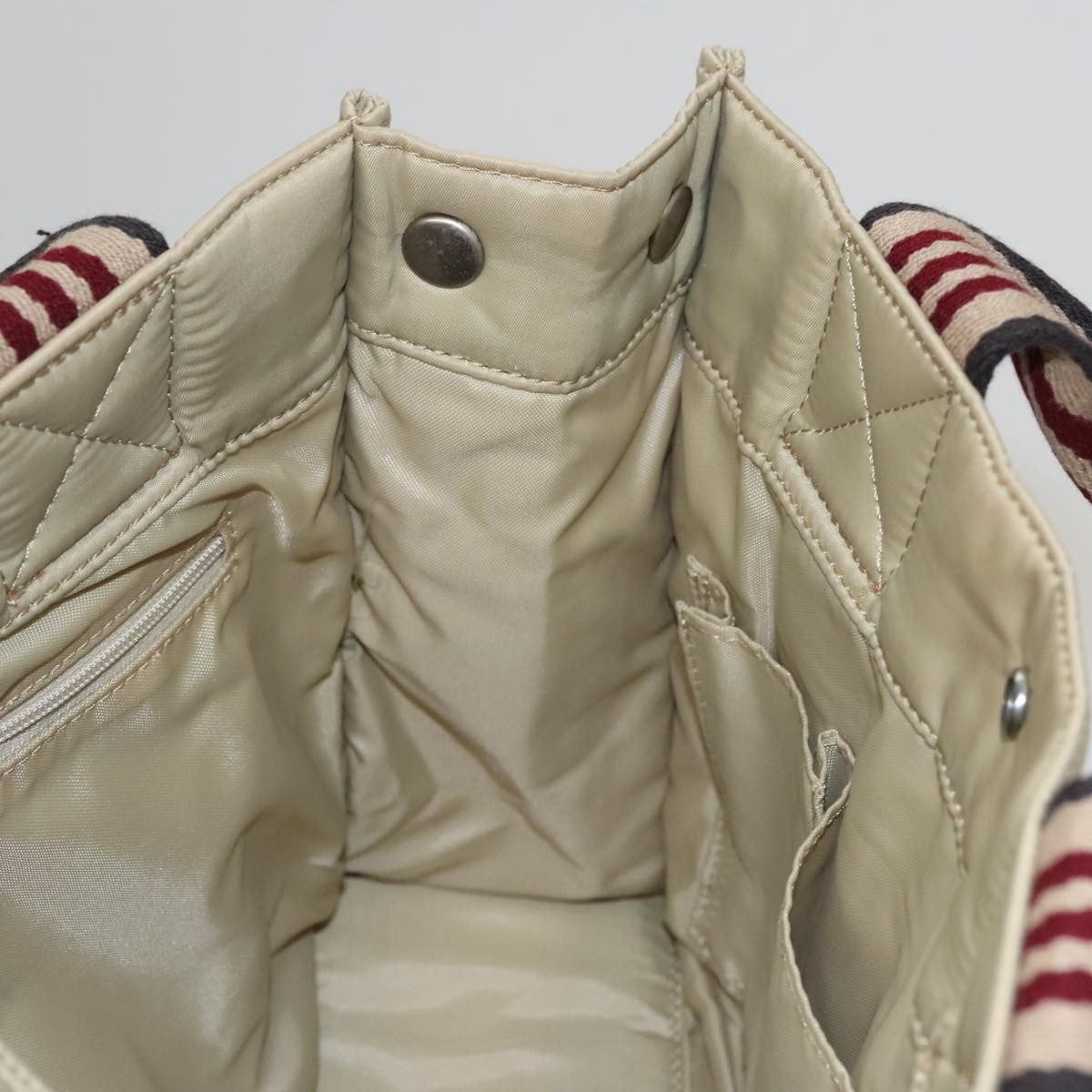 Burberry Blue Label Tote Bag Nylon, BEIGE, NYLON, Tote bag