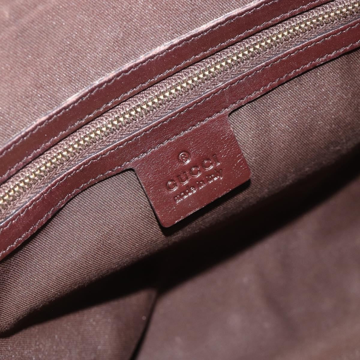 Gucci Guccissima Shoulder bag, Brown, Canvas, Handbag