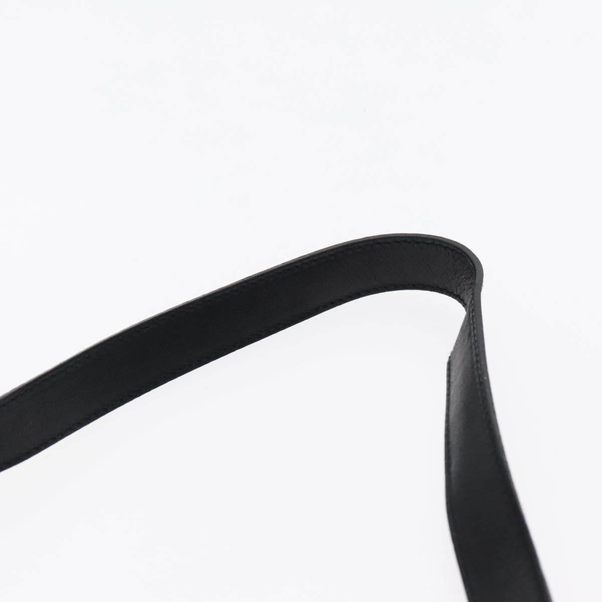 Salvatore Ferragamo Vintage Shoulder Bag Leather, BLACK, LEATHER, Shoulder bag