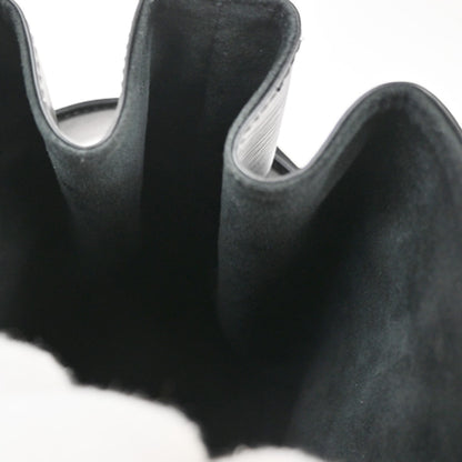 Louis Vuitton Vintage Sac d'Epaule Handbag Epi Leather, BLACK, LEATHER, Shoulder bag