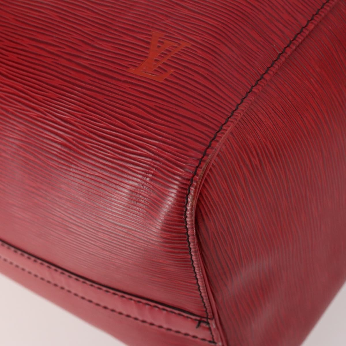 Louis Vuitton Keepall Bag Epi Leather, Red, Leather, Travel Bag