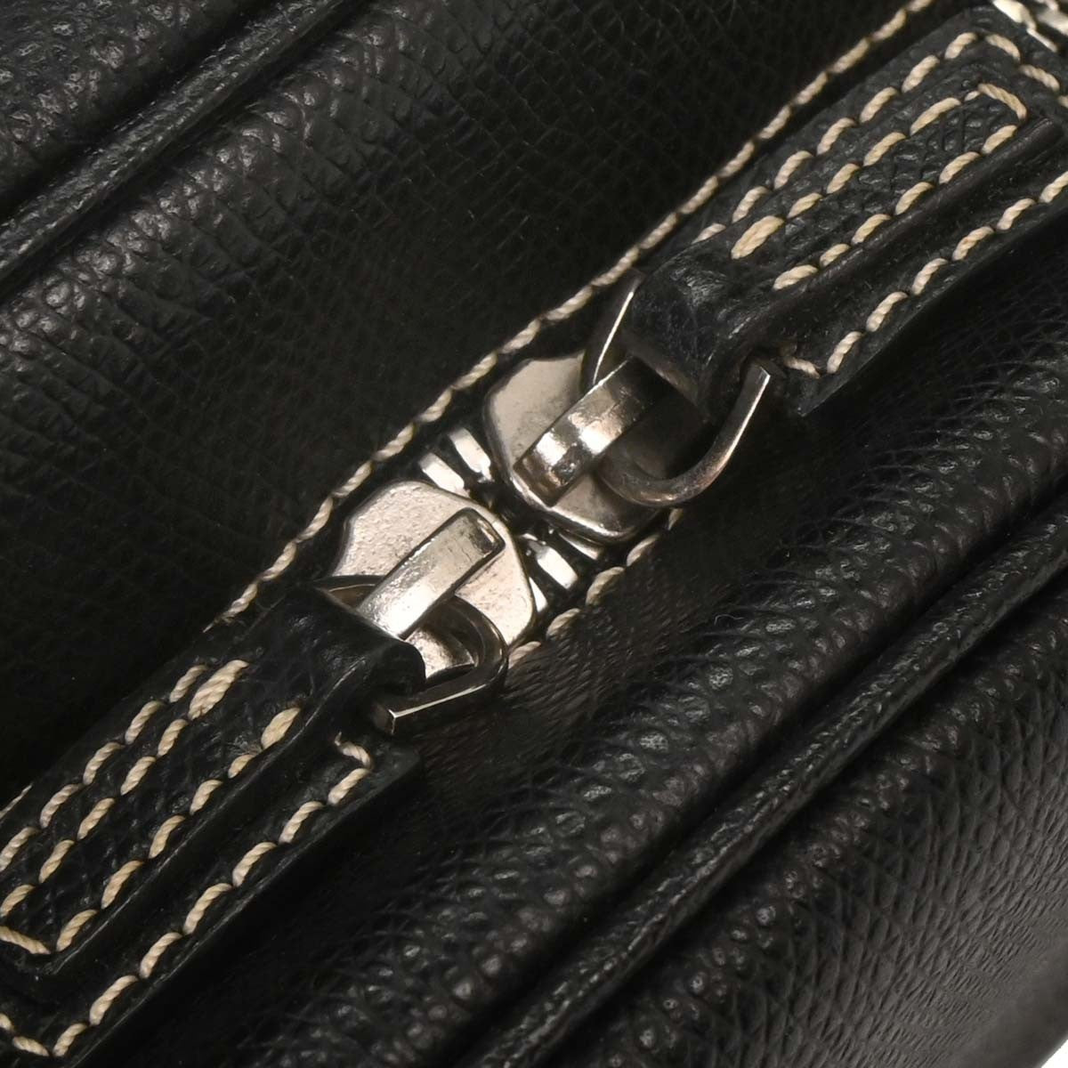 Loewe Senda Bowling Leather, BLACK, LEATHER, Handbag