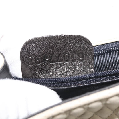 Bally Vintage Handbag Quilted Leather, BEIGE, LEATHER, Handbag