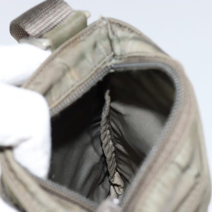 Prada Front Pocket Messenger Bag Tessuto, KHAKI, NYLON, Shoulder bag