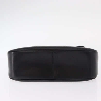 Salvatore Ferragamo Vala Shoulder Bag Leather, BLACK, LEATHER, Shoulder bag