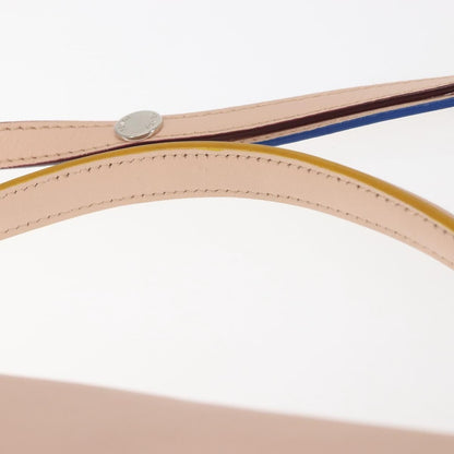 Fendi 3Baguette Convertible Crossbody Calfskin, PINK, LEATHER, Crossbody bag