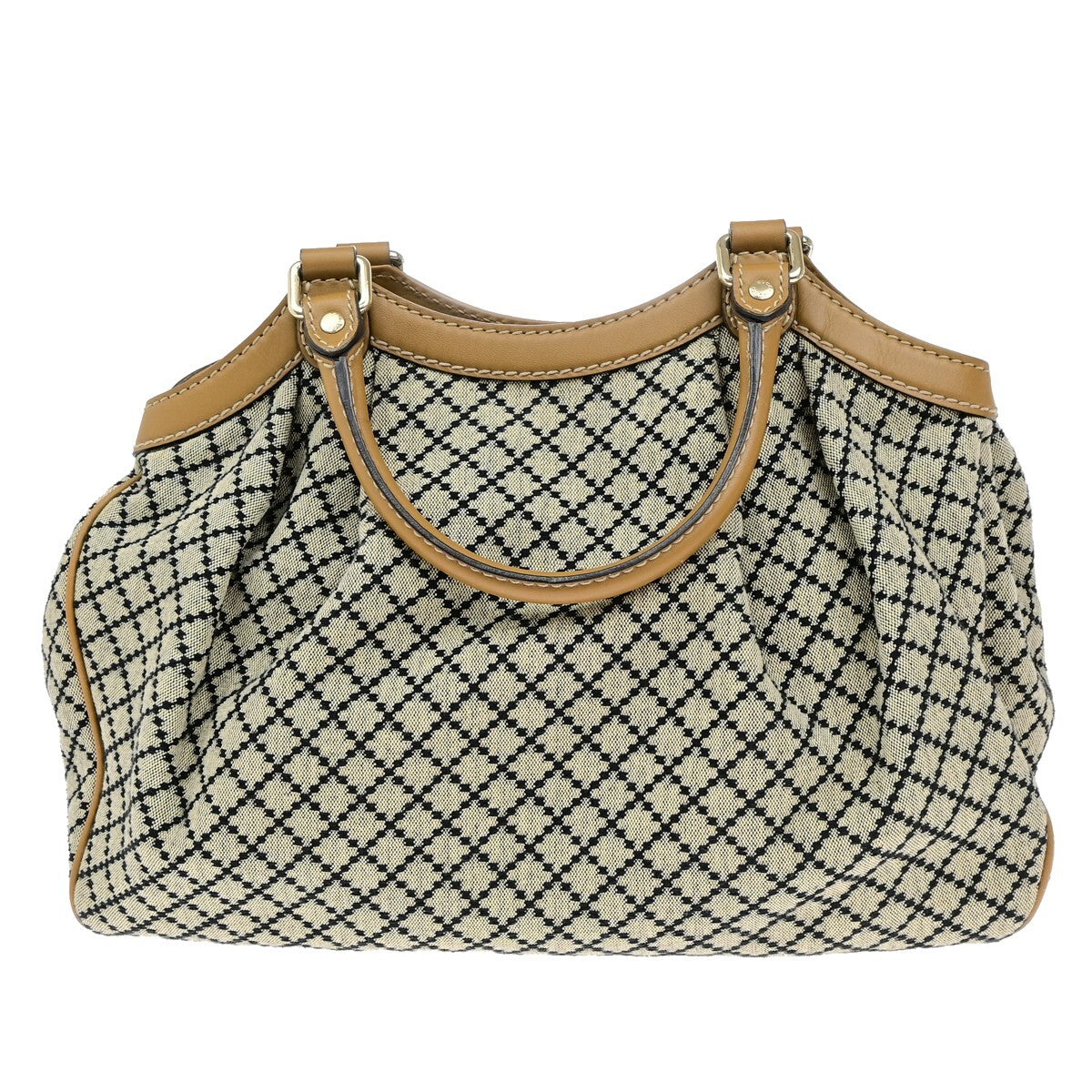 Gucci Sukey Tote Diamante Canvas, BROWN, CANVAS, Shoulder bag