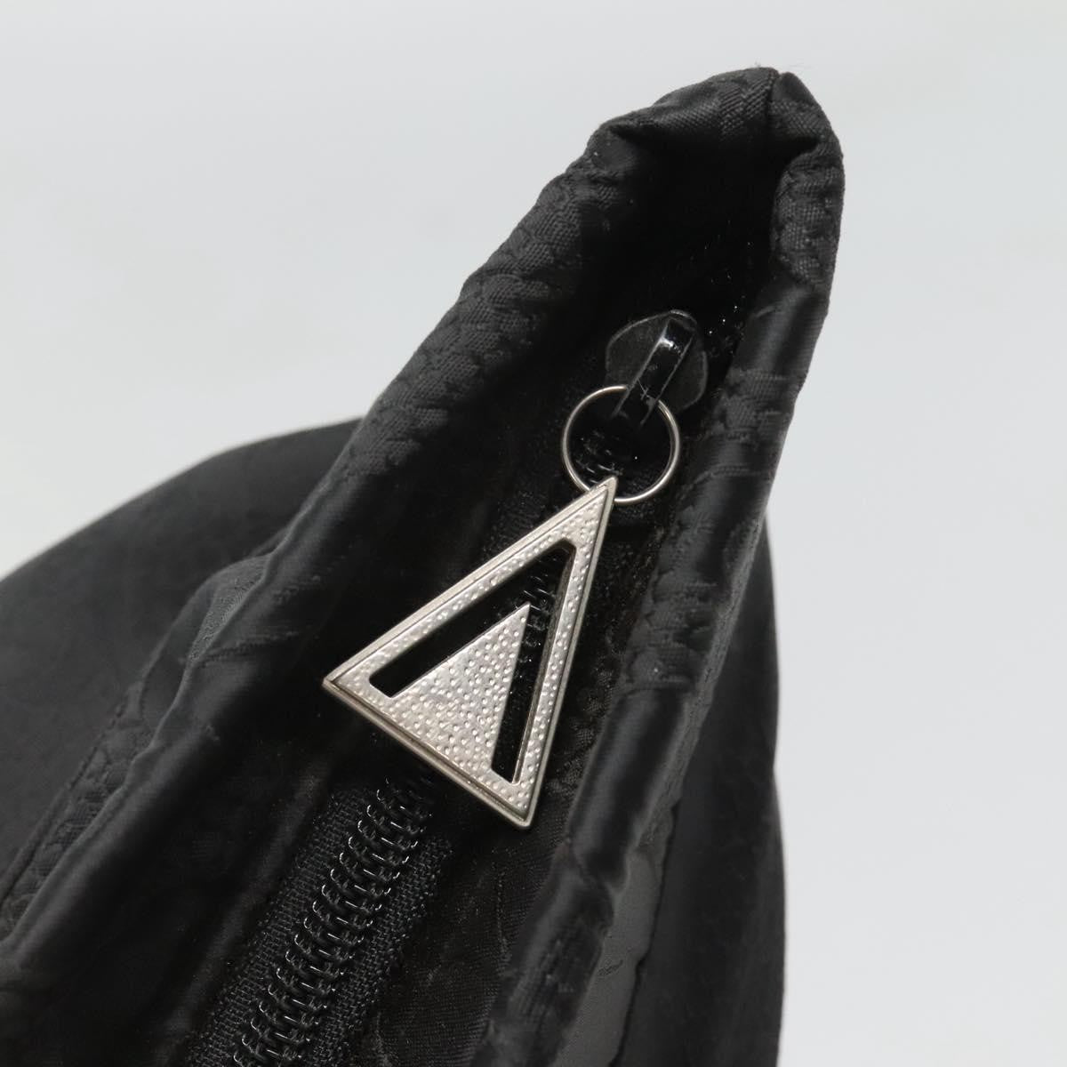 Versace Vintage Tote Nylon, BLACK, NYLON, Tote bag