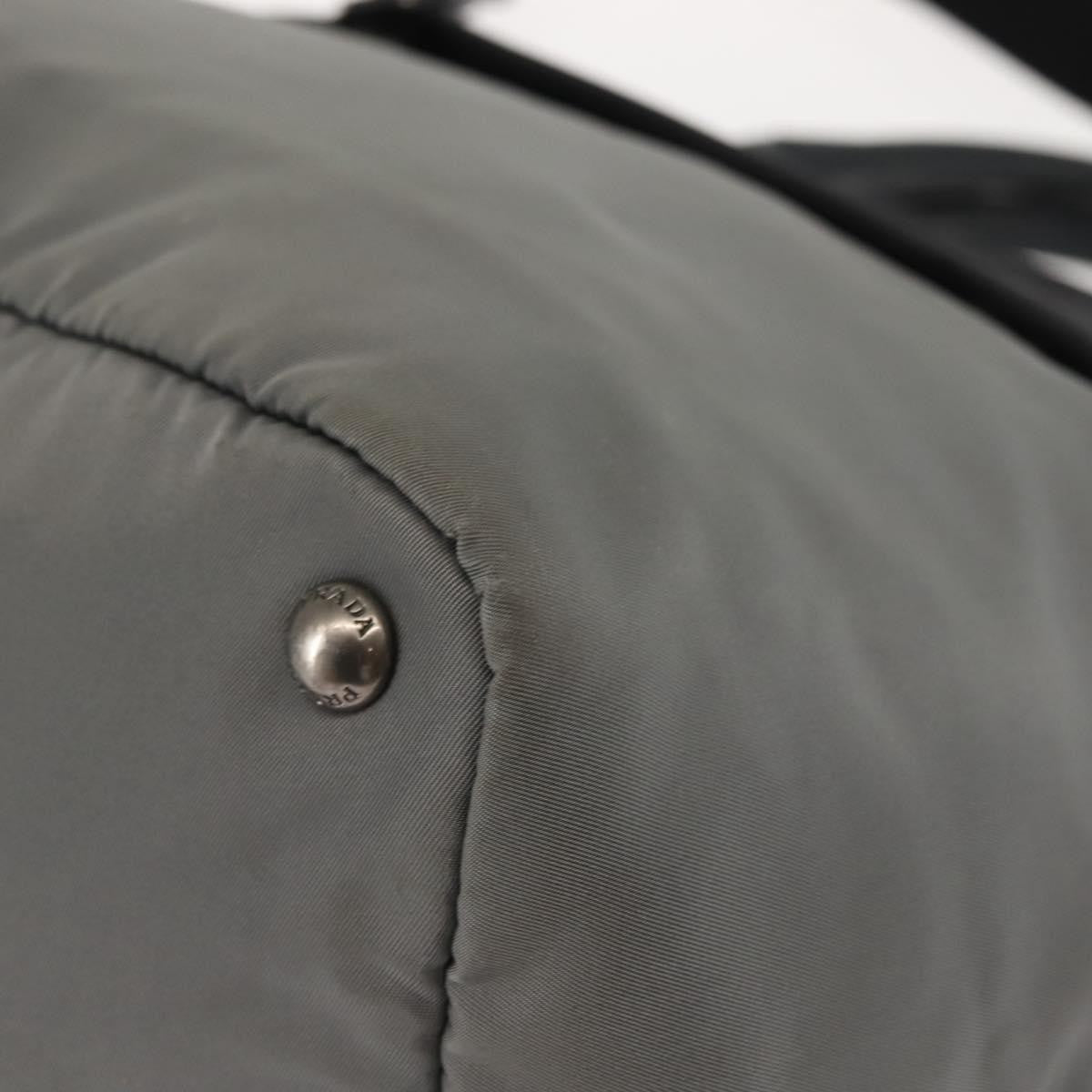 Prada Convertible Double Tote Tessuto, BLACK, NYLON, Handbag