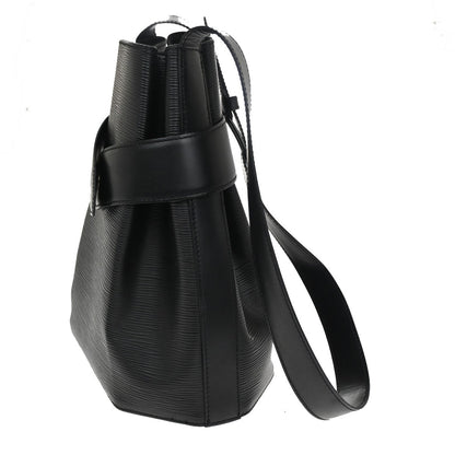 Louis Vuitton Vintage Sac d'Epaule Handbag Epi Leather, BLACK, LEATHER, Shoulder bag