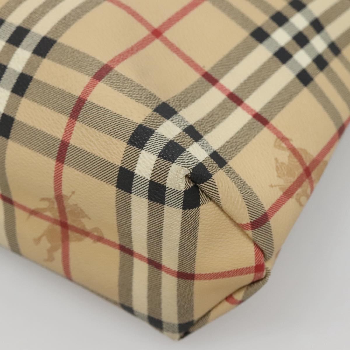 Burberry Nova Check Tote Canvas and Leather, BEIGE, CANVAS, Tote bag