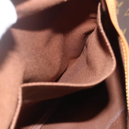 Louis Vuitton Saumur Handbag Monogram Canvas, BROWN, CANVAS, Shoulder bag