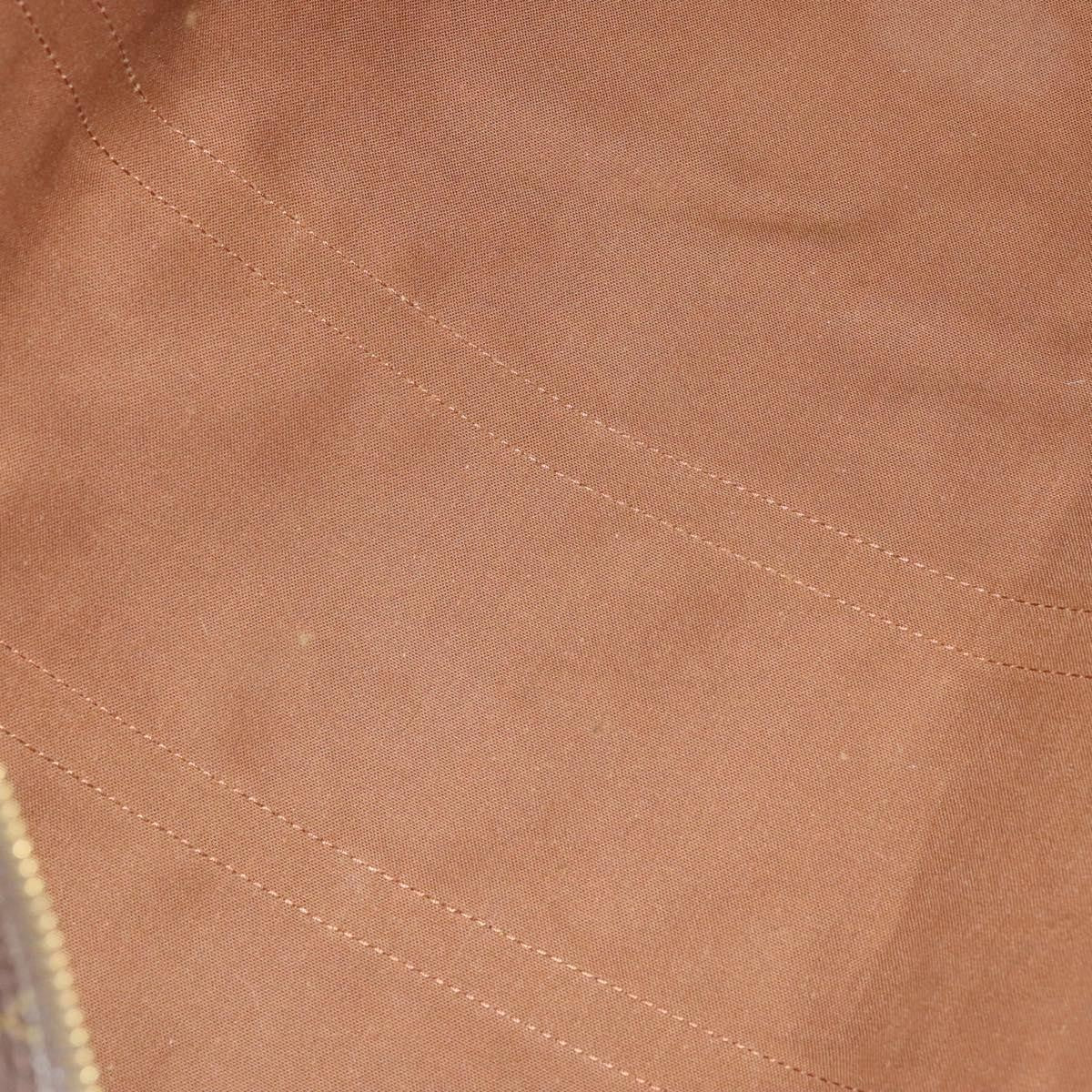 Louis Vuitton Keepall Bag Monogram Canvas, BROWN, CANVAS, Travel bag