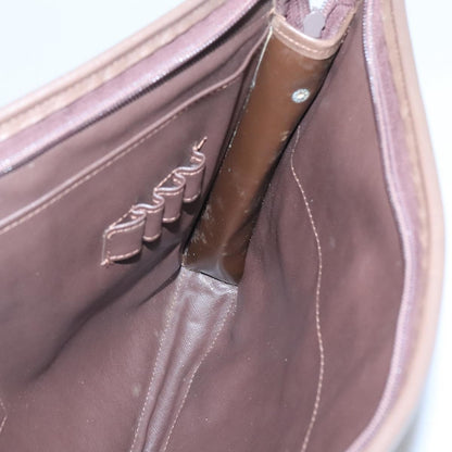 Burberry Nova check Pochette Canvas, BEIGE, CANVAS, Clutche & pouche