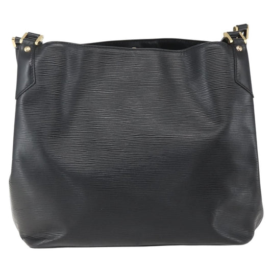 Louis Vuitton Mandara Handbag Epi Leather, BLACK, LEATHER, Tote bag