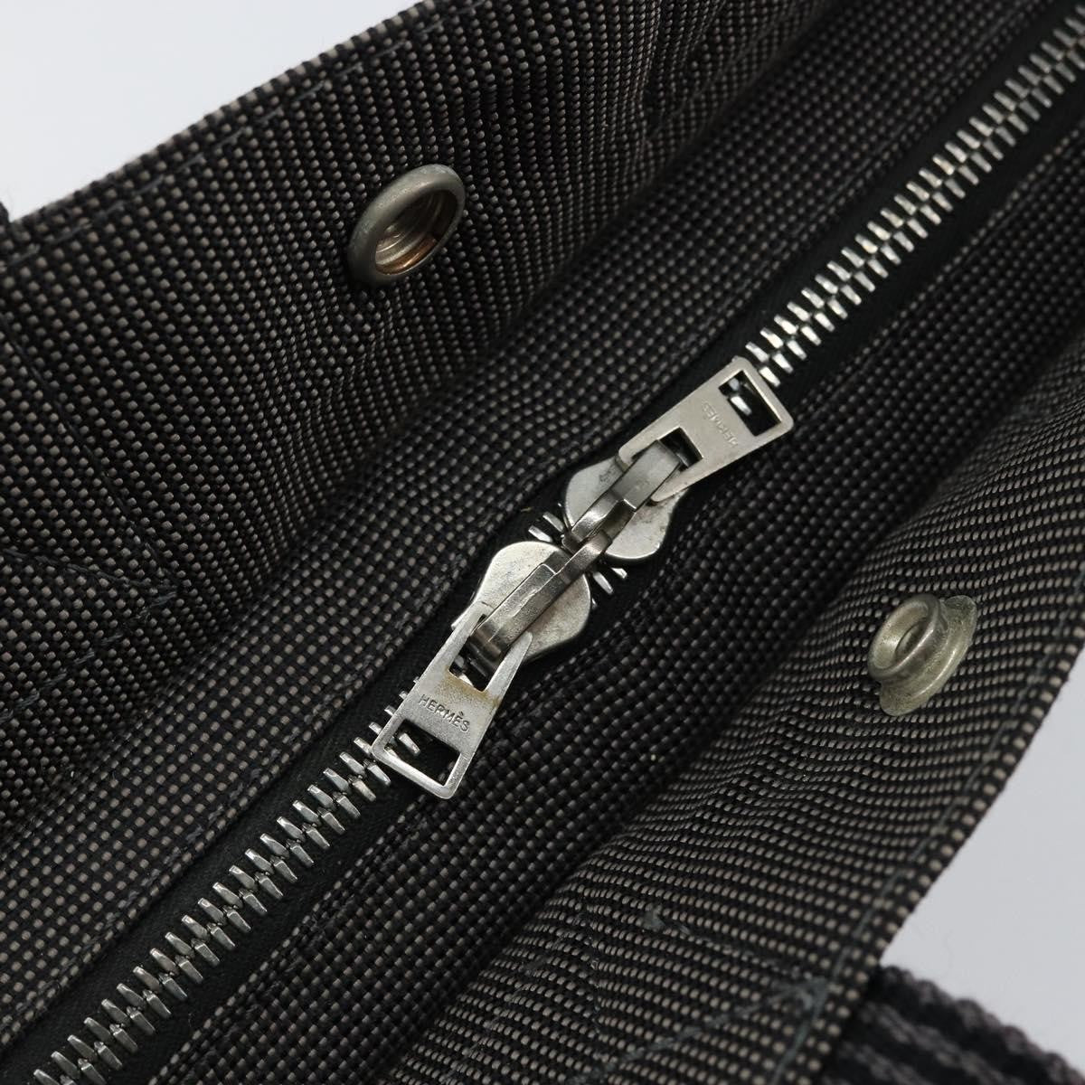 Hermes Fourre-tout Herline Fourre-tout Herline, GRAY, CANVAS, Tote bag