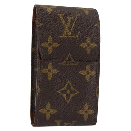 Louis Vuitton Etui Cigarette Case Monogram canvas, BROWN, CANVAS, Wallets