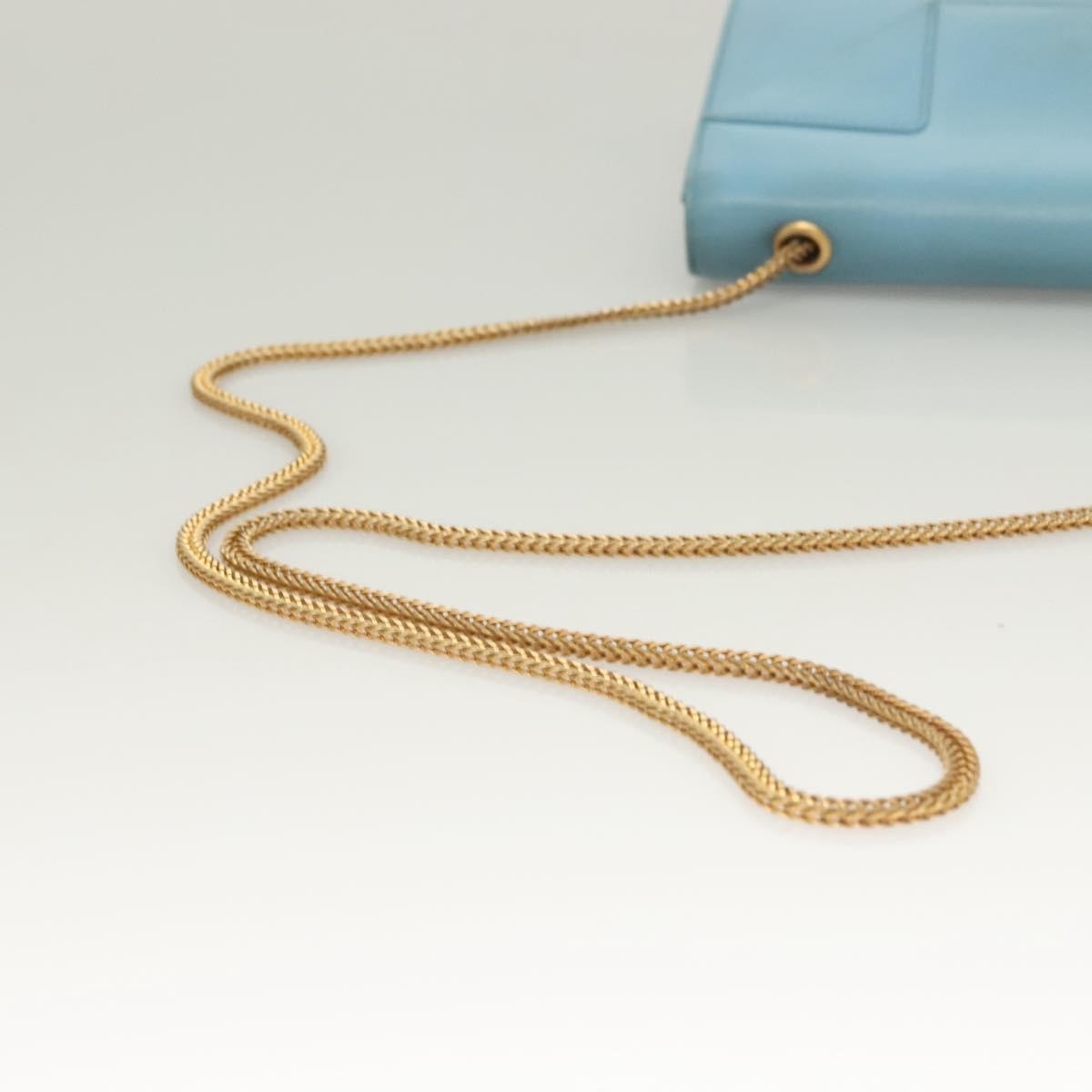 Saint Laurent Betty Bag Leather, BLUE, LEATHER, Shoulder bag