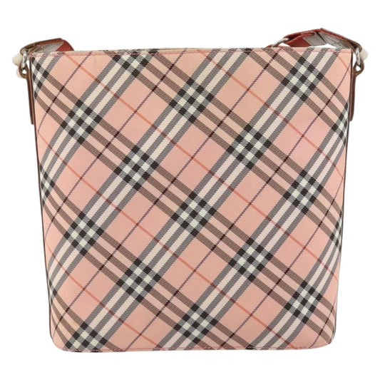 Burberry Nova check Shoulder bag Canvas, PINK, CANVAS, Shoulder bag