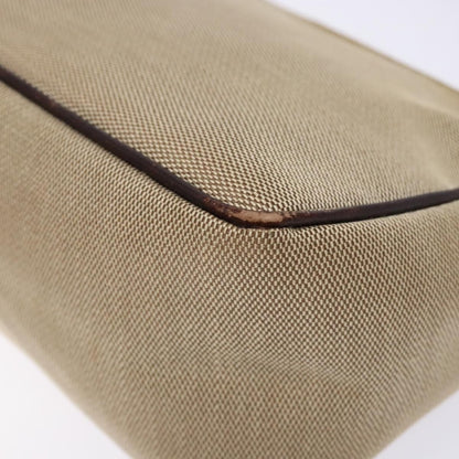 Gucci Sherry line pouch Canvas, BEIGE, CANVAS, Clutche & pouche