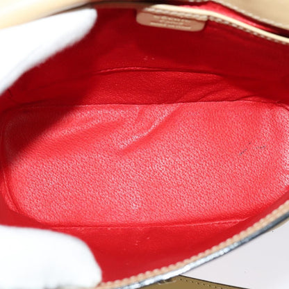 Celine Shoulder Bag Leather, BEIGE, LEATHER, Shoulder bag