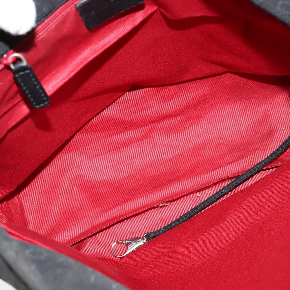 Bvlgari B.Zero1 Logomania Bag Canvas with Leather, BLACK, CANVAS, Tote bag