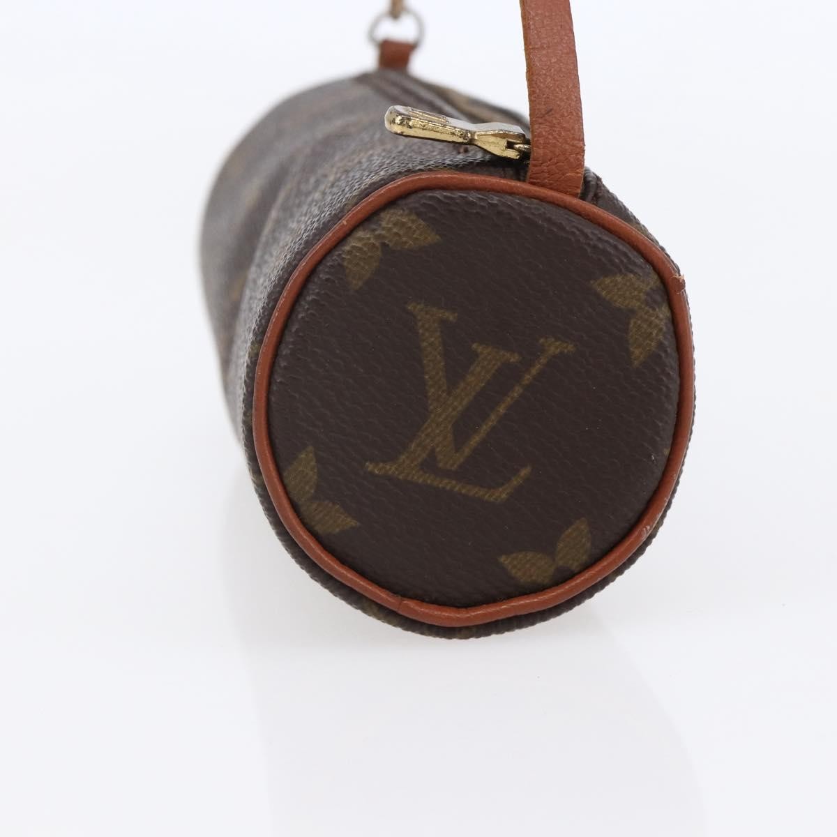 Louis Vuitton Papillon Pochette Monogram Canvas, BROWN, CANVAS, Clutche & pouche