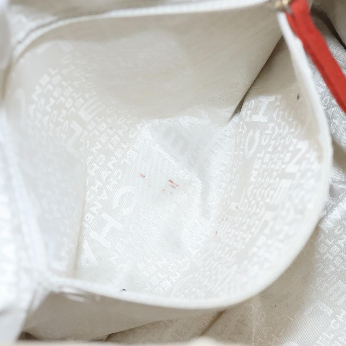 Chanel Chocolate Bar Coco Mark handbag Canvas, BEIGE, CANVAS, Handbag