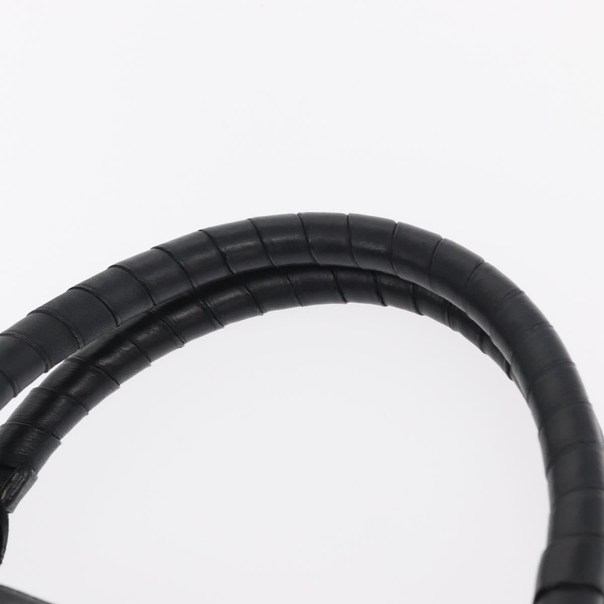 Chloe Marcie Satchel Leather, BLACK, LEATHER, Handbag