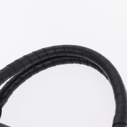 Chloe Marcie Satchel Leather, BLACK, LEATHER, Handbag