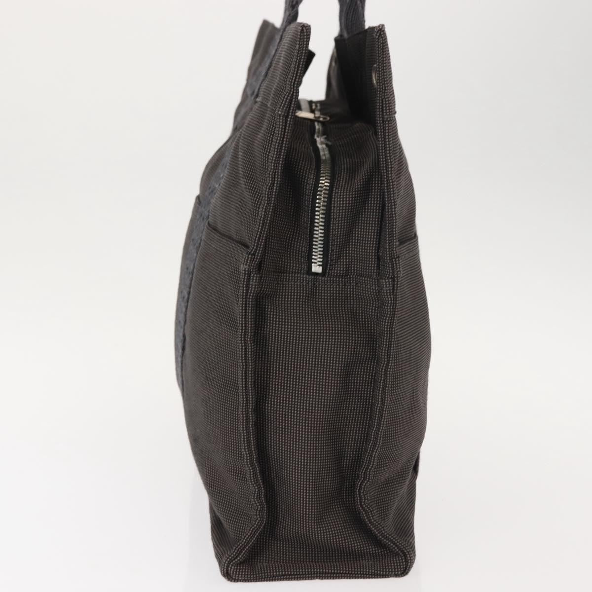 Hermes Fourre-tout Herline Fourre-tout Herline, GRAY, CANVAS, Tote bag