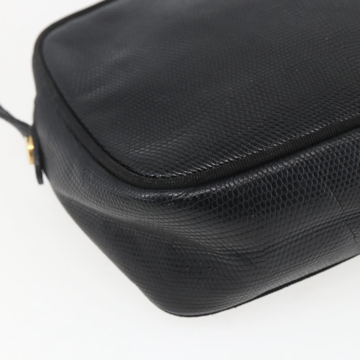 Salvatore Ferragamo Vala Shoulder Bag Leather, BLACK, LEATHER, Shoulder bag