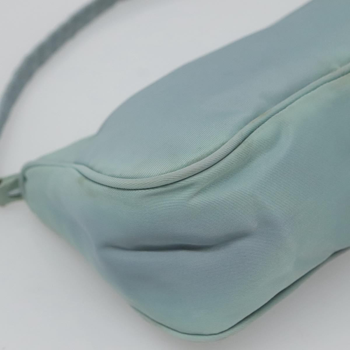 Prada Pochette Shoulder Bag Tessuto, BLUE, NYLON, Clutche & pouche