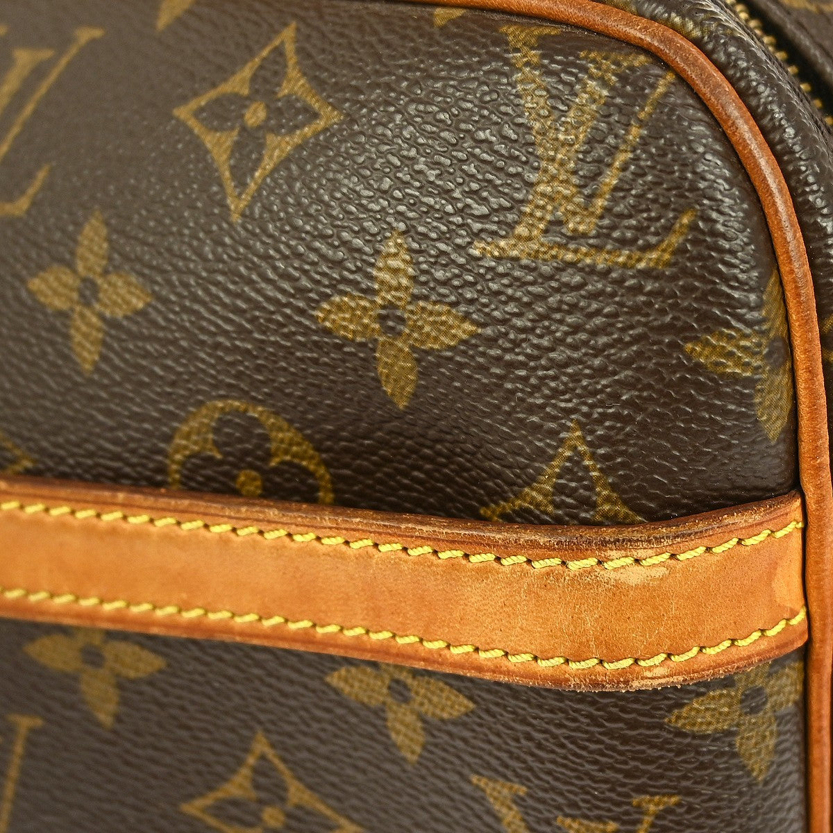 Louis Vuitton Reporter Bag Monogram Canvas, BROWN, CANVAS, Shoulder bag