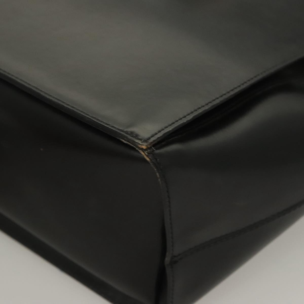 Celine Shoulder Bag Leather, BLACK, LEATHER, Shoulder bag