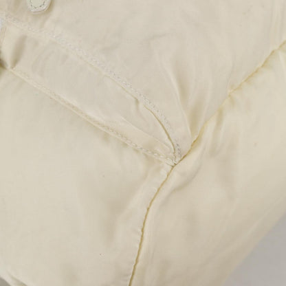 Prada Front Pocket Buckle Backpack Nylon, ECRU, NYLON, Backpack