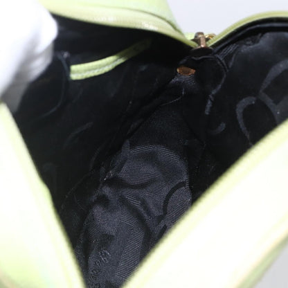 Salvatore Ferragamo Vara Bow camera Shoulder Bag Leather, GREEN, LEATHER, Shoulder bag