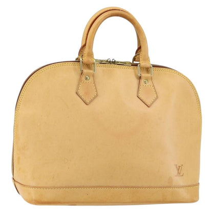 Louis Vuitton Alma Handbag Nomade Leather, BEIGE, LEATHER, Handbag