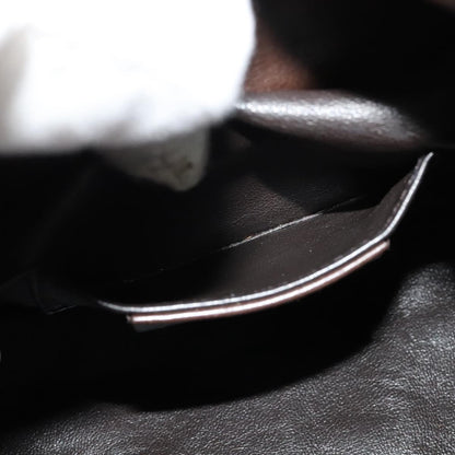 Bvlgari Chandra Hobo Canvas and Leather, BROWN, LEATHER, Handbag