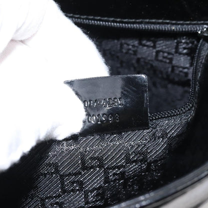 Gucci Sherry line shoulder bag Canvas, BLACK, CANVAS, Shoulder bag