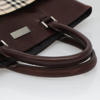 Burberry Nova Check Tote Nylon, BEIGE, NYLON, Tote bag