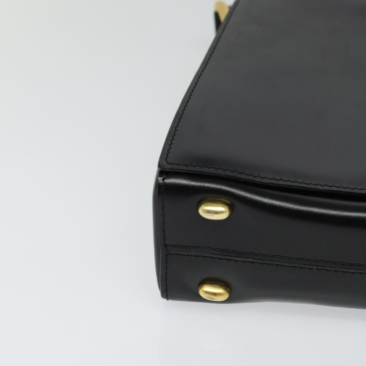 Celine Shoulder Bag Leather, BLACK, LEATHER, Shoulder bag