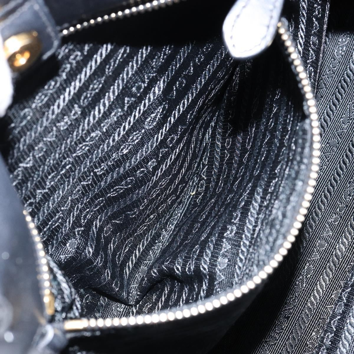 Prada Vintage Handbag Tessuto, BLACK, NYLON, Handbag