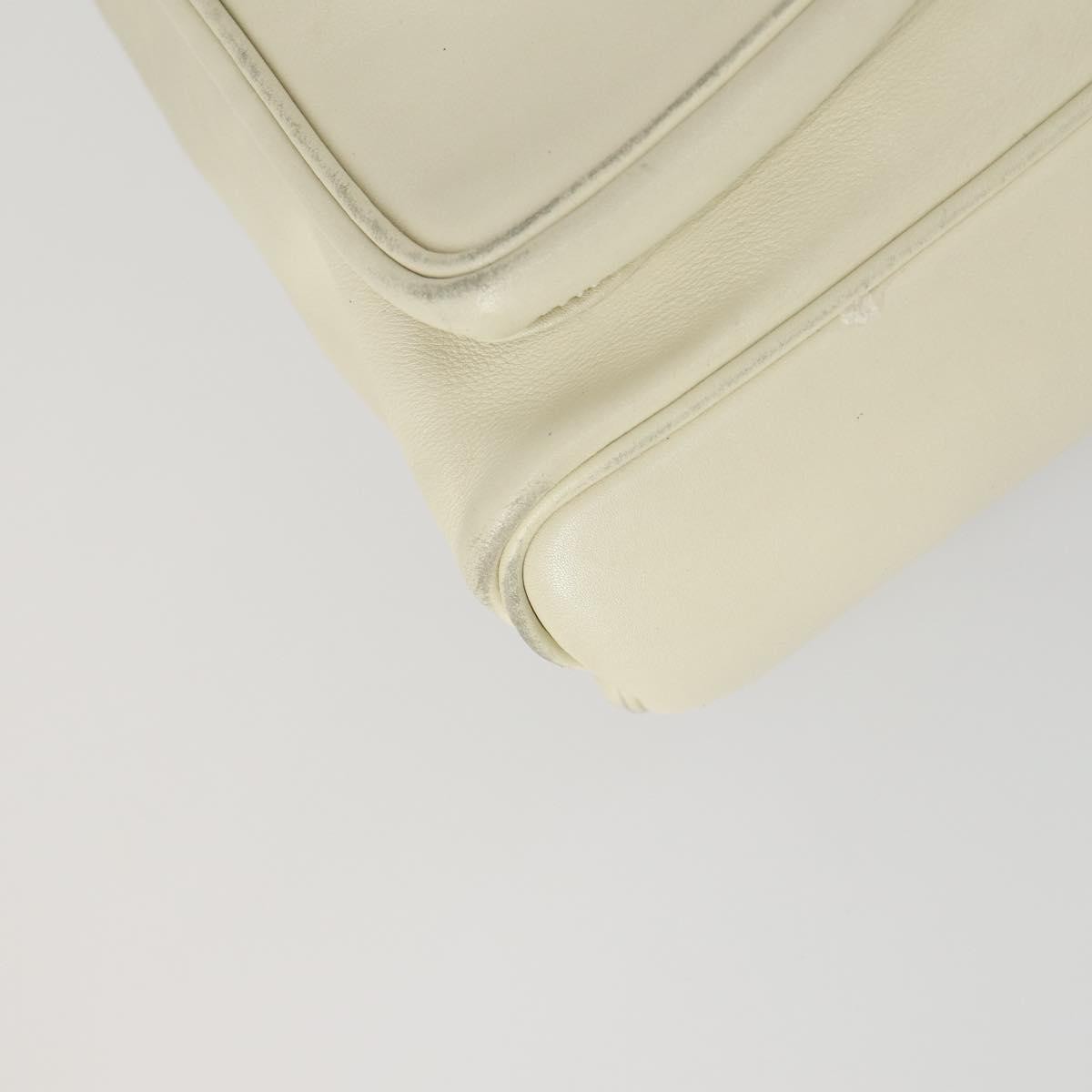 Gucci Vintage Bamboo Backpack Leather, BEIGE, LEATHER, Backpack