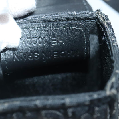 Christian Dior Vintage Trotter Pouch Diorissimo Canvas, BLACK, CANVAS, Clutche & pouche