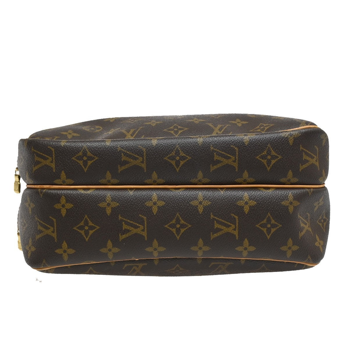 Louis Vuitton Reporter Bag Monogram Canvas, BROWN, CANVAS, Shoulder bag