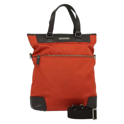 Burberry Vintage tote bag Nylon, RED, NYLON, Tote bag